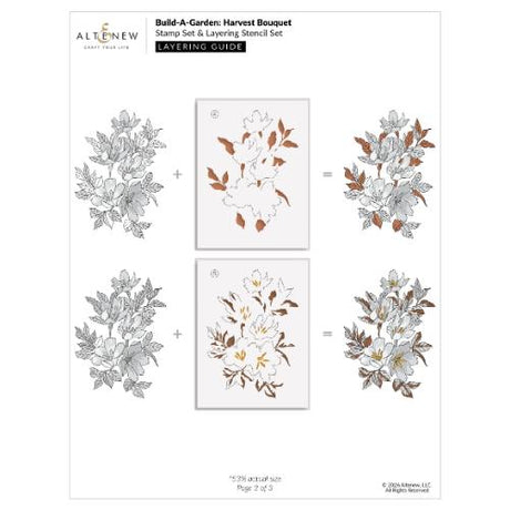 Altenew - Build-A-Garden: Harvest Bouquet - Postage as per Actual