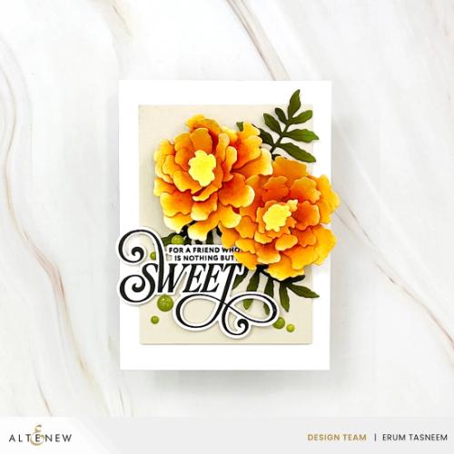 Altenew - Craft-A-Flower: Marigold Layering Die Set - Postage as per Actual