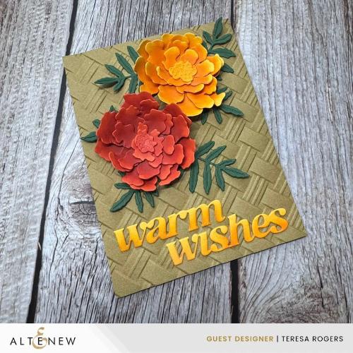 Altenew - Craft-A-Flower: Marigold Layering Die Set - Postage as per Actual