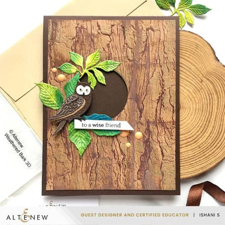 Altenew - Mini Delight: Woodland Wisdom Stamp & Layering Die Set