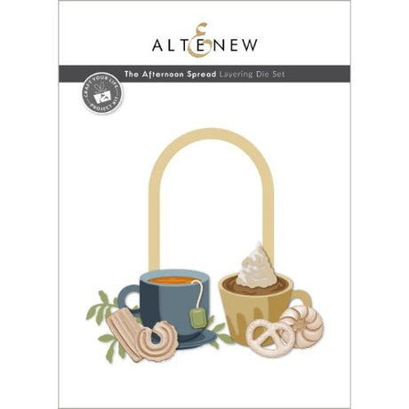 Altenew - Craft Your Life Project Kit: The Afternoon & Add-on Die Bundle - Postage as per Actual