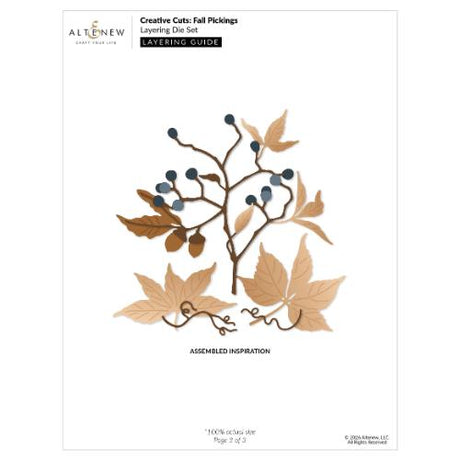 Altenew - Creative Cuts: Fall Pickings Layering Die Set