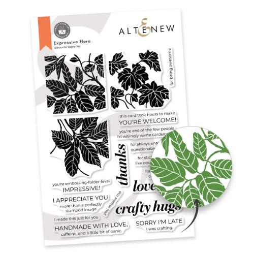 Altenew - Craft Your Life Project Kit: Expressive Flora & Add-on Die Bundle - Postage as per Actual