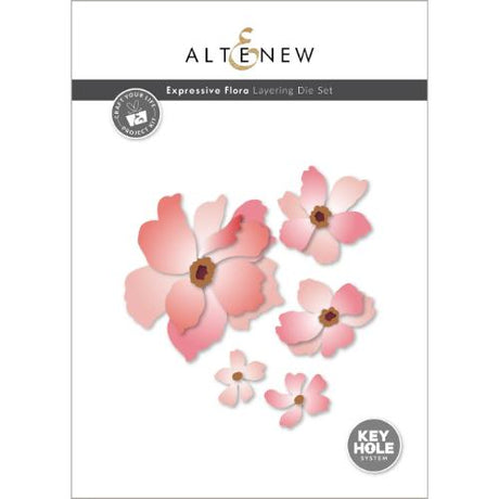 Altenew - Craft Your Life Project Kit: Expressive Flora & Add-on Die Bundle - Postage as per Actual