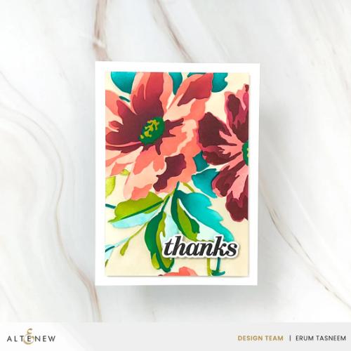 Altenew - Craft Your Life Project Kit: Expressive Flora & Add-on Die Bundle - Postage as per Actual