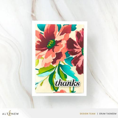 Altenew - Craft Your Life Project Kit: Expressive Flora & Add-on Die Bundle - Postage as per Actual