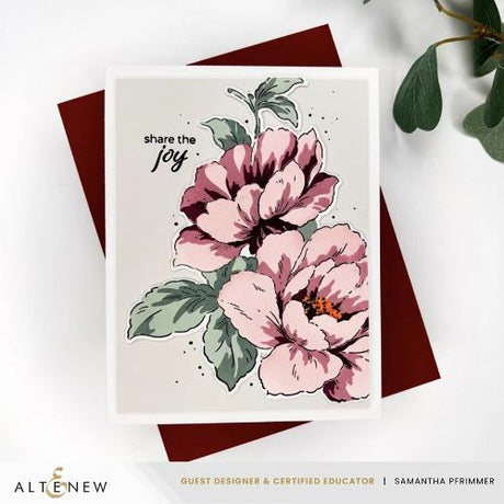Altenew - Build-A-Garden: Joy in Bloom & Add-on Die Bundle - Postage as per Actual