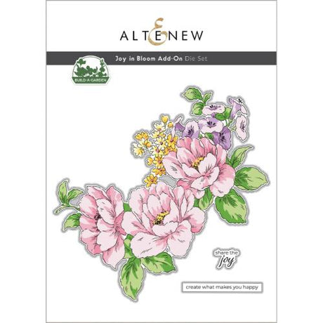 Altenew - Build-A-Garden: Joy in Bloom & Add-on Die Bundle - Postage as per Actual