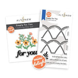 Altenew - Mini Delight: Simply For You Stamp & Layering Die Set