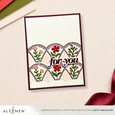 Altenew - Mini Delight: Simply For You Stamp & Layering Die Set