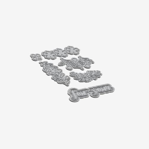 Altenew - Mini Delight: Simply For You Stamp & Layering Die Set