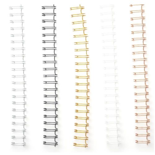We R Memory Keepers Cinch Binding Wires 0.625" 30/Pkg Metallic - Postage as per Actual