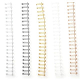 We R Memory Keepers Cinch Binding Wires 0.625" 30/Pkg Metallic - Postage as per Actual
