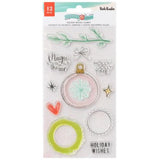 Vicki Boutin Peppermint Kisses Stamps Acrylic Holiday Wishes (11pcs) (34021948)