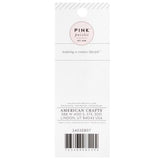 American Crafts - Pink Paislee Joyful Notes Enamel Dots 60 Pieces