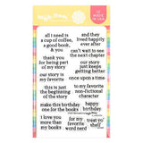 Waffle Flower - Story Sentiments Stamp Set