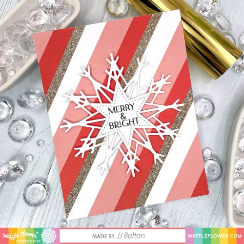 Waffle Flower - Star Snowflake Stamp Set