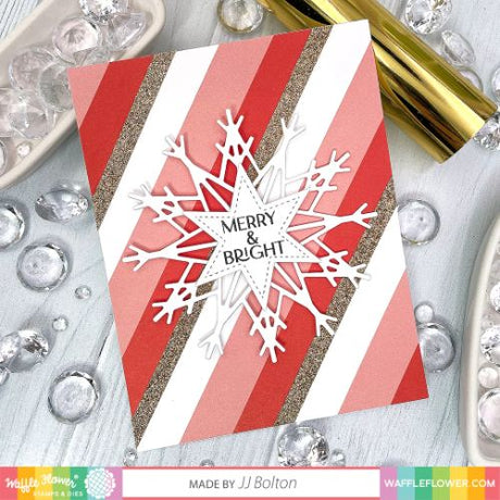 Waffle Flower - Star Snowflake Stamp Set