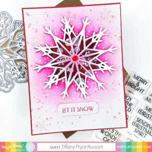 Waffle Flower - Star Snowflake Stencil Duo