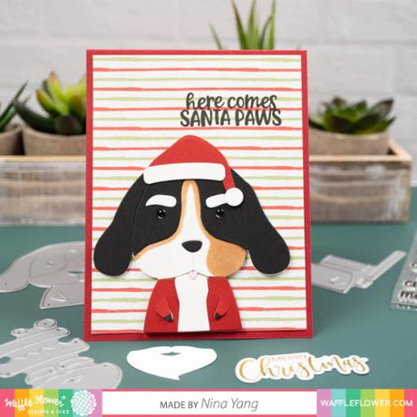 Waffle Flower - Be Christmas Accessories Die