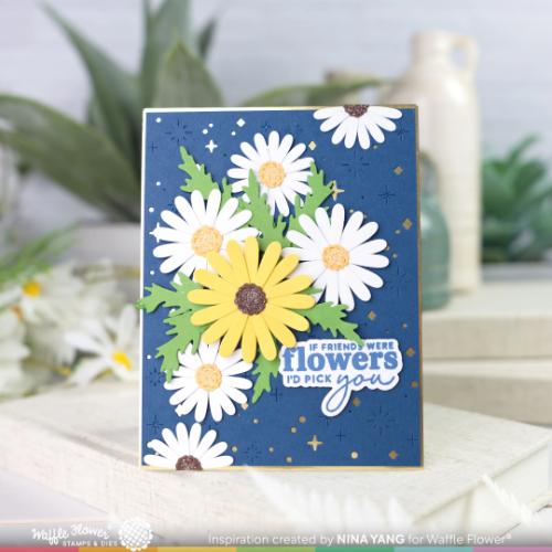 Waffle Flower - Layered Daisy Die