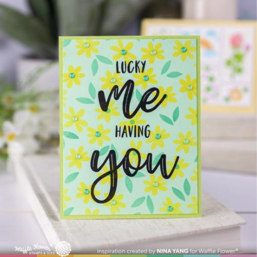 Waffle Flower - You & Me Stamp Set