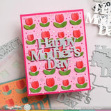 Waffle Flower - Mother's Day Word Die