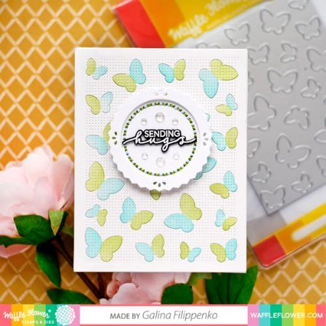 Waffle Flower - Nesting Dotted Circles Die