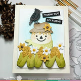 Waffle Flower - Cheerful Scarecrow Die