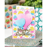 Waffle Flower - Cupcake Background Texture Die