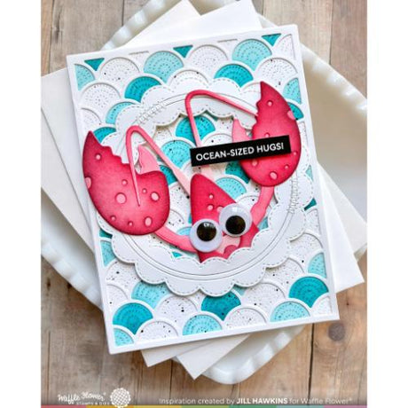 Waffle Flower - Jolly Wave Panel Die