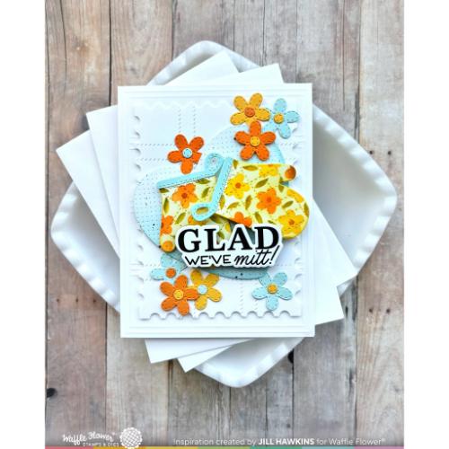 Waffle Flower - Baked with Love Sentiments Combo