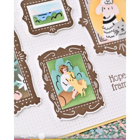 Waffle Flower - Postage Collage Frames Combo - Postage as per Actual