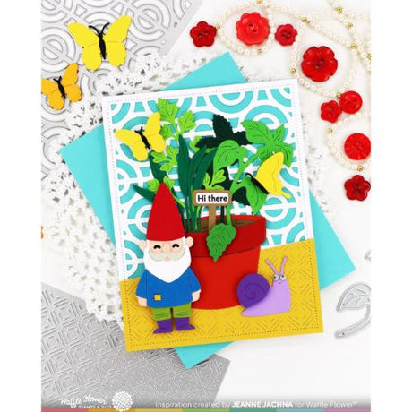 Waffle Flower - Plant Marker Combo