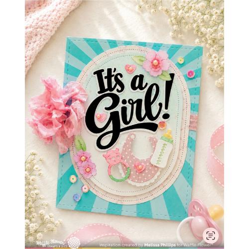Waffle Flower - Baby Announcement Sentiments Combo