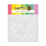 Waffle Flower - Winter Lights Stencil