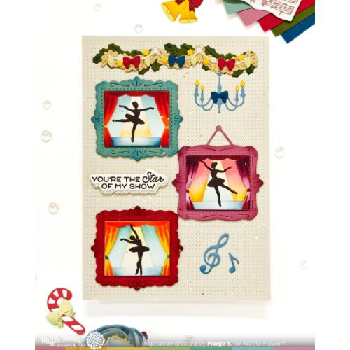 Waffle Flower - Ballerina Sentiments Combo