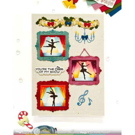 Waffle Flower - Ballerina Sentiments Combo