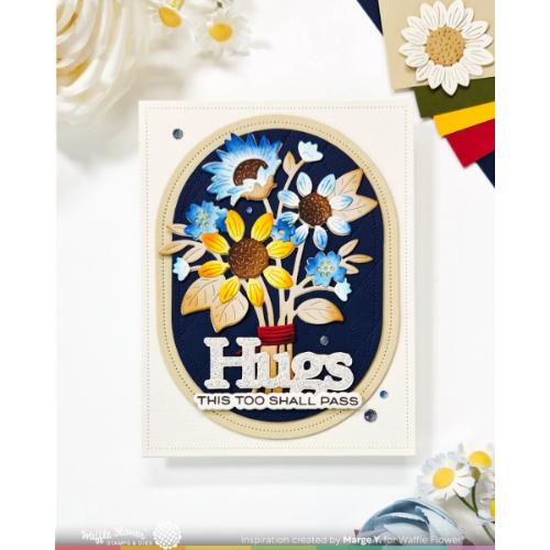 Waffle Flower - Sunflower Bouquet Die