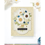 Waffle Flower - Sunflower Bouquet Die