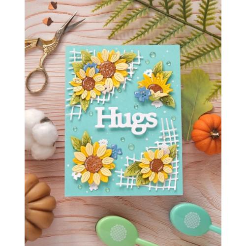 Waffle Flower - Sunflower Bouquet Die