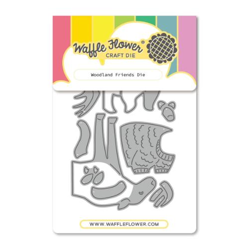 Waffle Flower - Woodland Friends Die