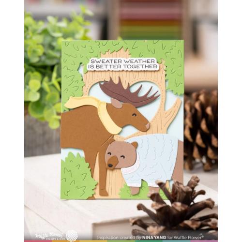 Waffle Flower - Woodland Friends Die