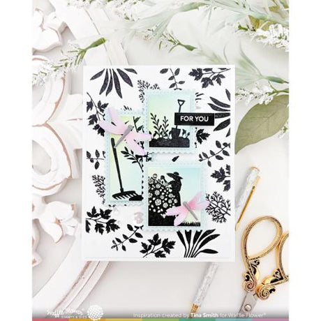 Waffle Flower - Postage Collage Garden Critters Die