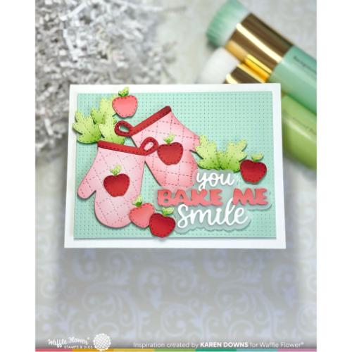 Waffle Flower - Bake Me Happy Word Die