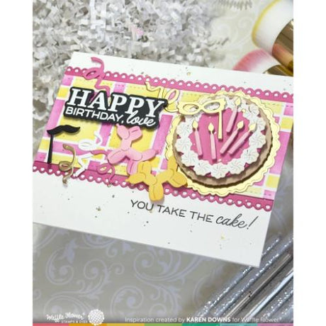 Waffle Flower - Table Add-on Cake Die