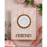 Waffle Flower - Sweet Friend Word Die