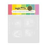 Waffle Flower - Postage Collage Picture Perfect Stencil