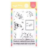 Waffle Flower - Postage Collage Picture Perfect Detail Stamp