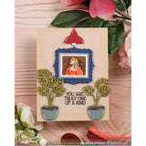 Waffle Flower - Postage Collage Picture Perfect Detail Stamp
